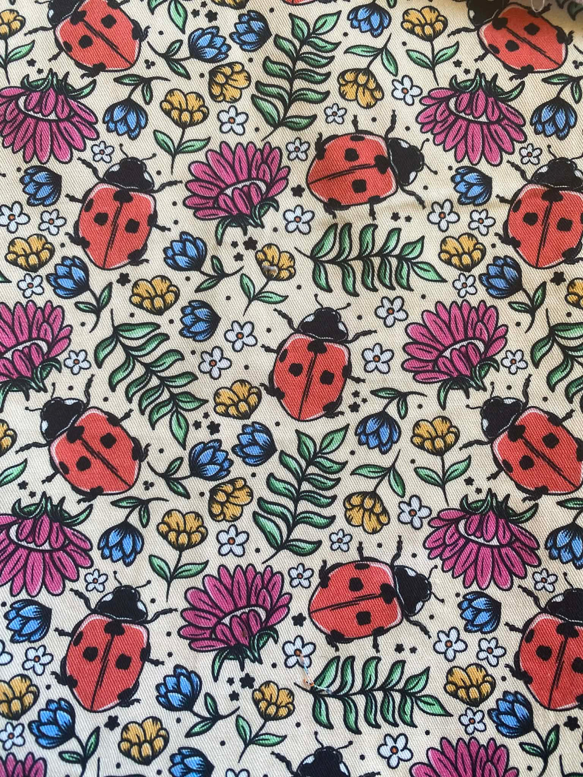 Lucky Bug Blooms Dog Bandana