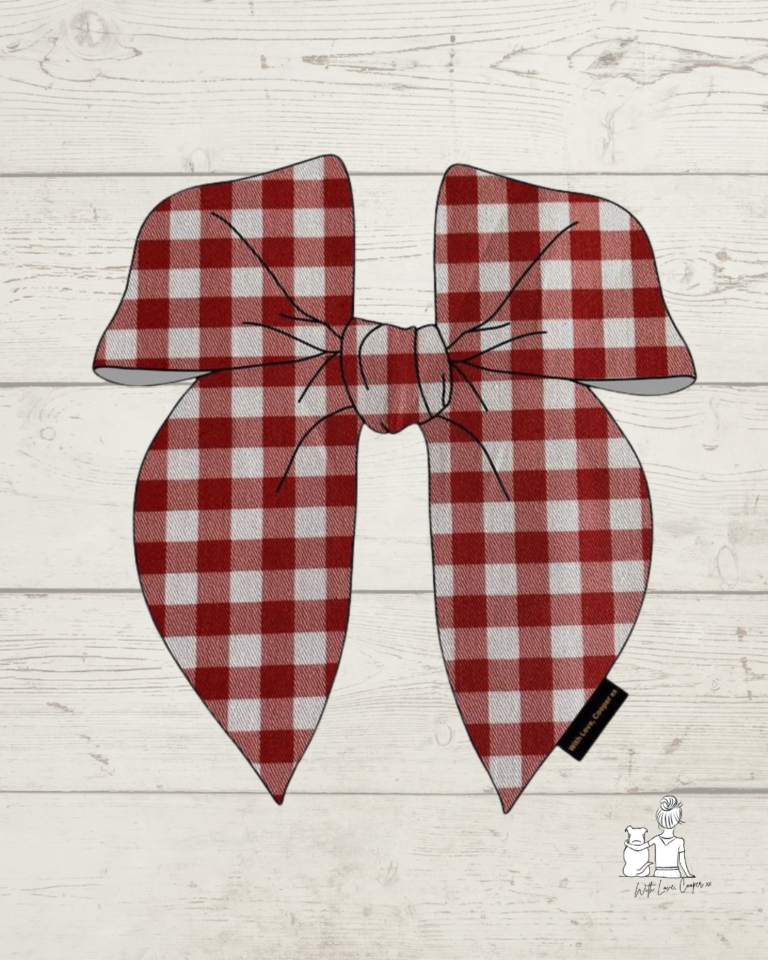 Red Gingham Dog Accessories