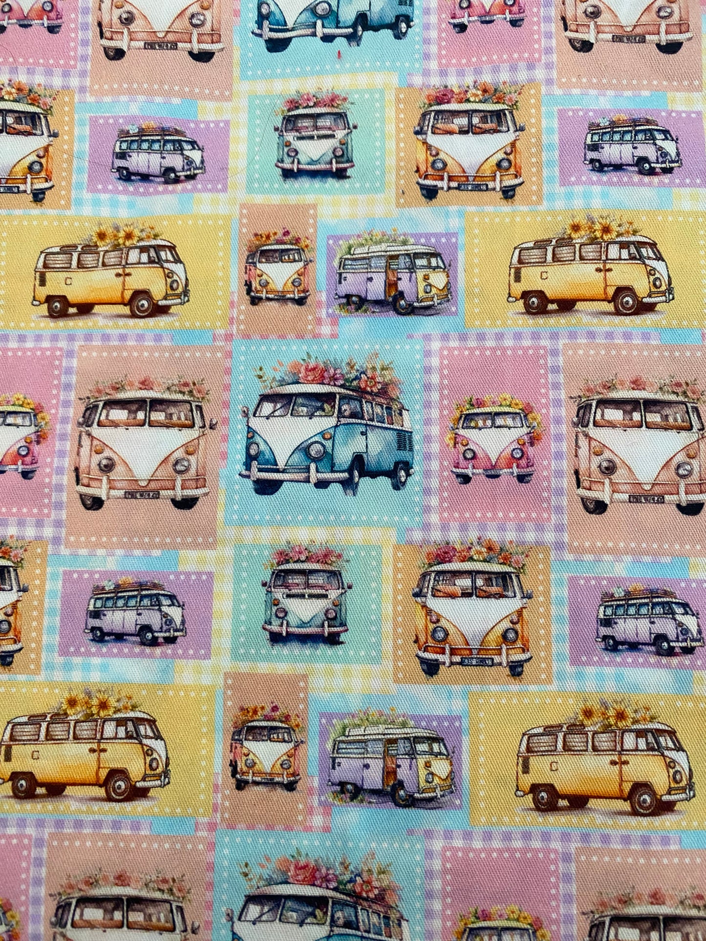 Pastel Kombi Dog Bandana