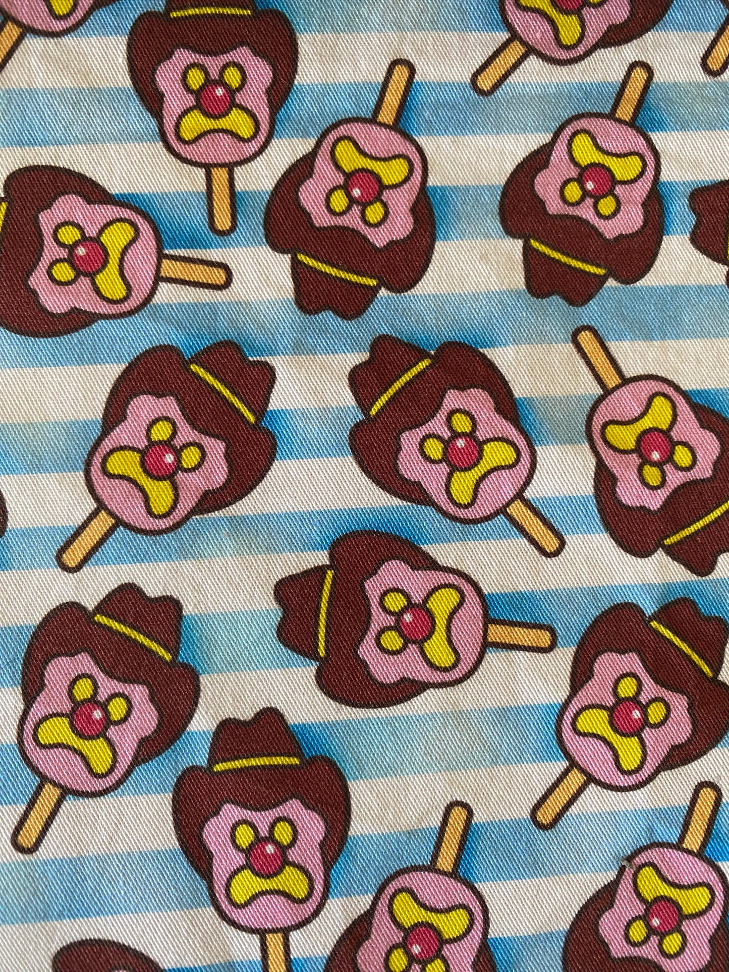 Blue Ice cream Dog Bandana
