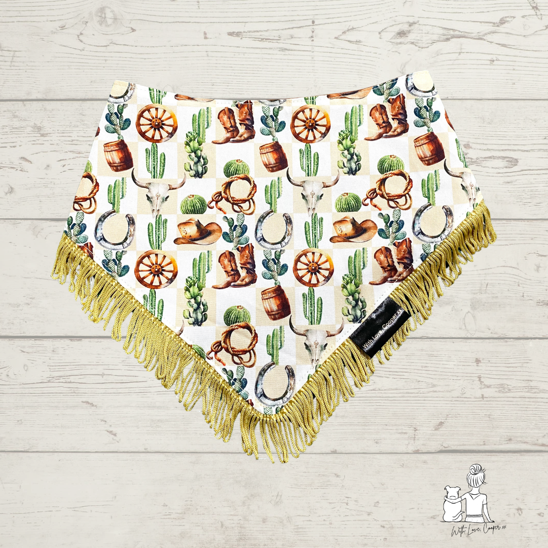 Wild West Bandana Dog Accessories