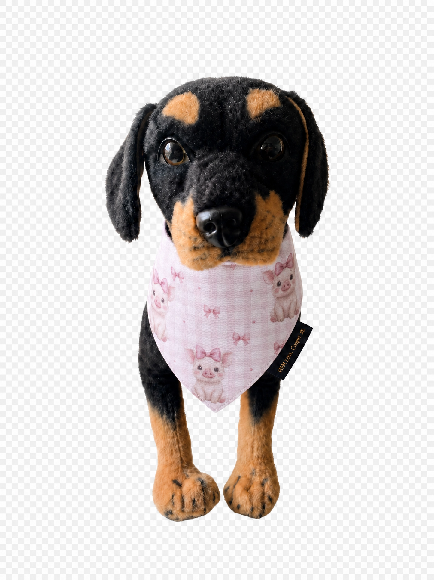 Pink Pig Dog Bandana