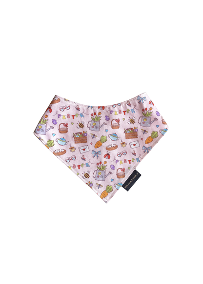 Easter Tea Party Dog Bandana