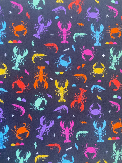 Rainbow Crustaceans Dog Bandana