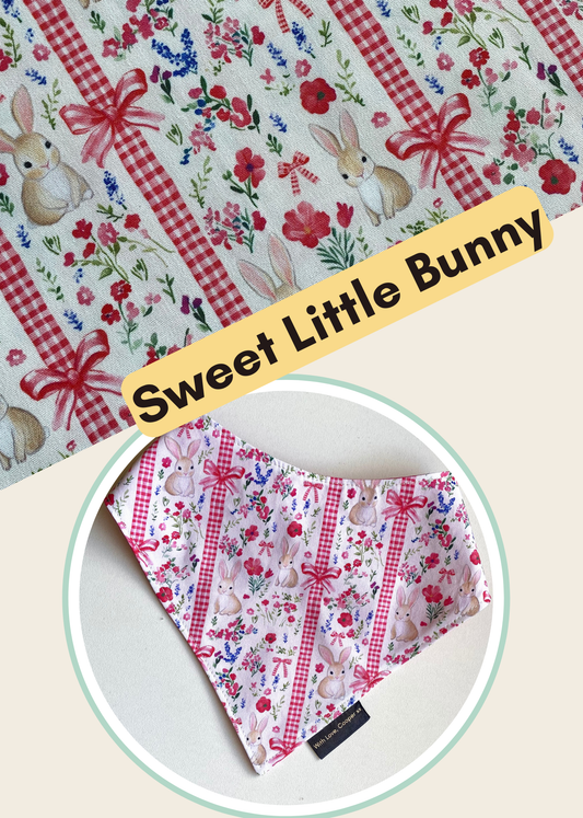 Sweet Little Bunny Dog Bandana
