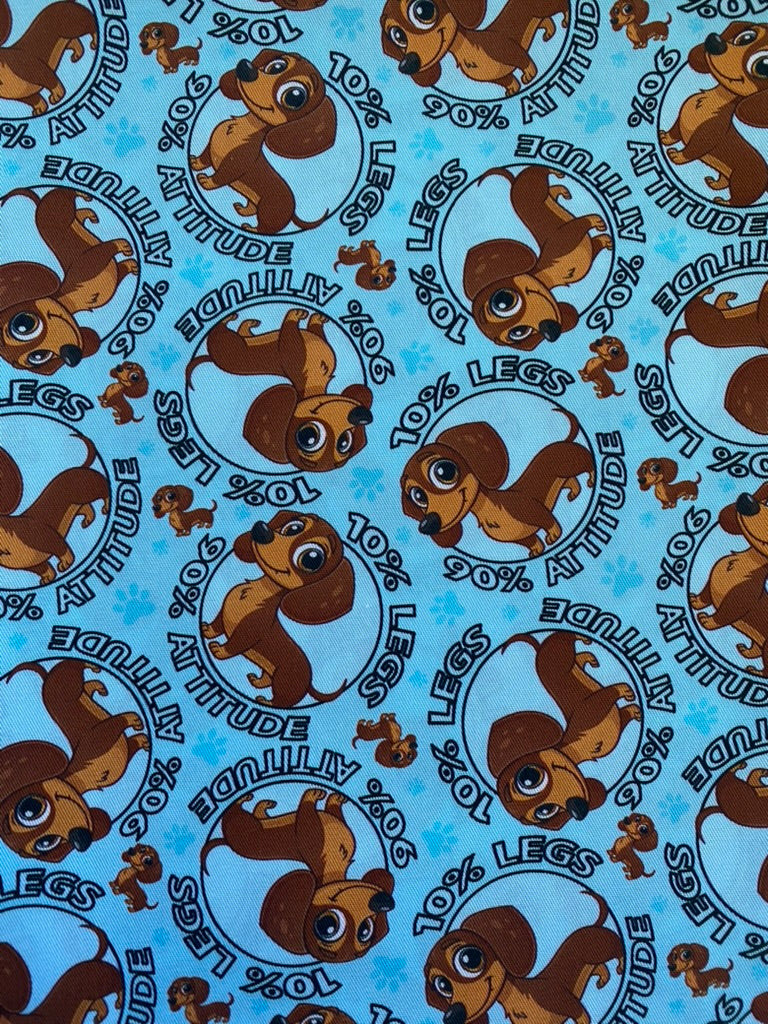 Dachshund Attitude Dog Bandana