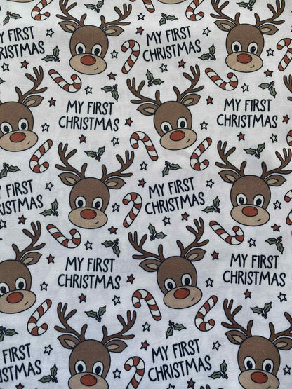 My 1st Christmas Dog Bandana