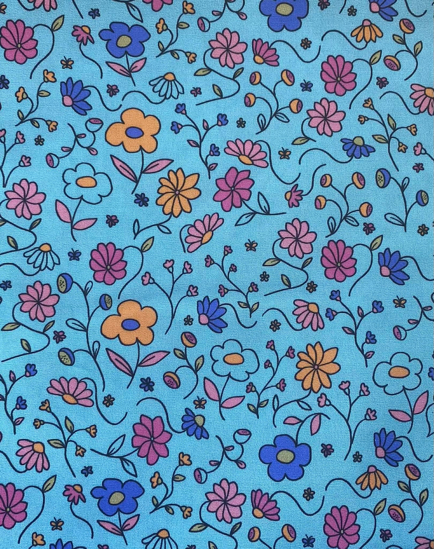 Seaside Blooms Bandana