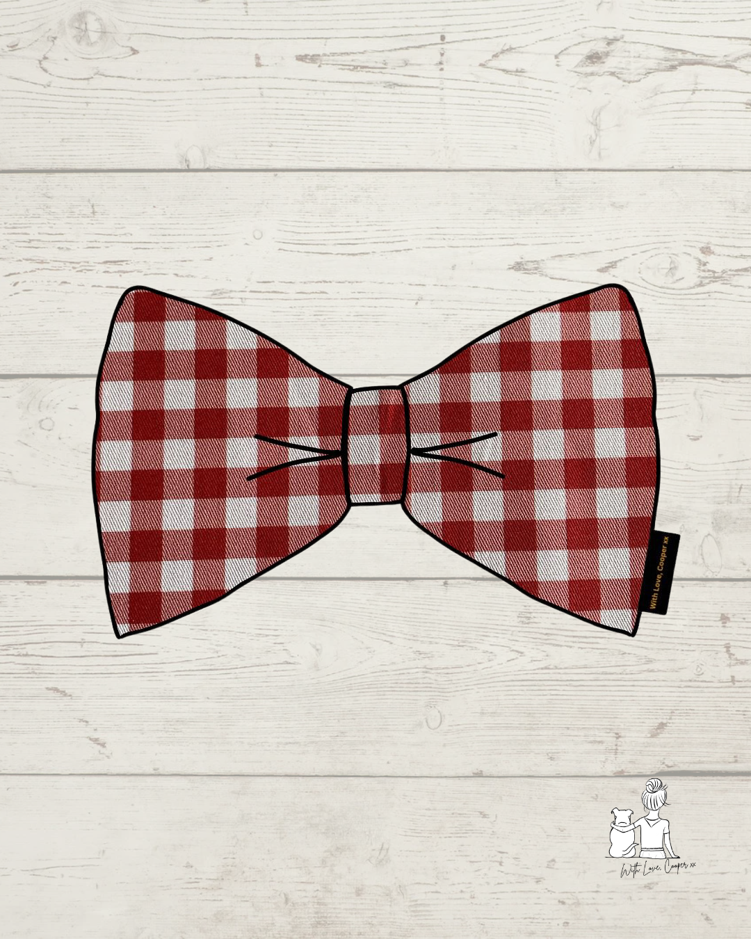 Red Gingham Dog Accessories