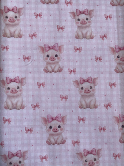 Pink Pig Dog Bandana