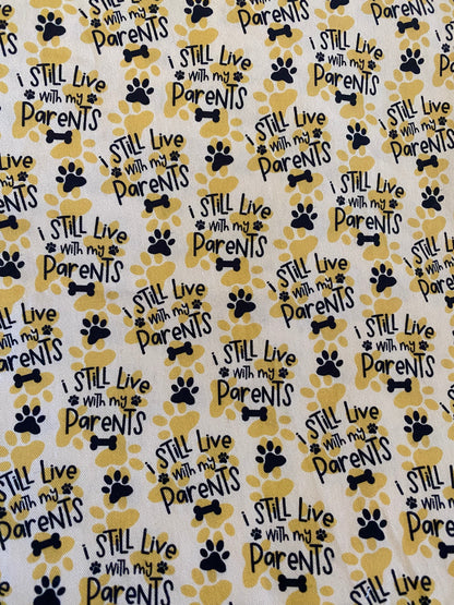 I Still Live With My Parents Dog Bandana