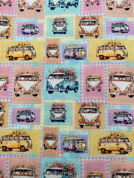 Pastel Kombi Dog Bandana