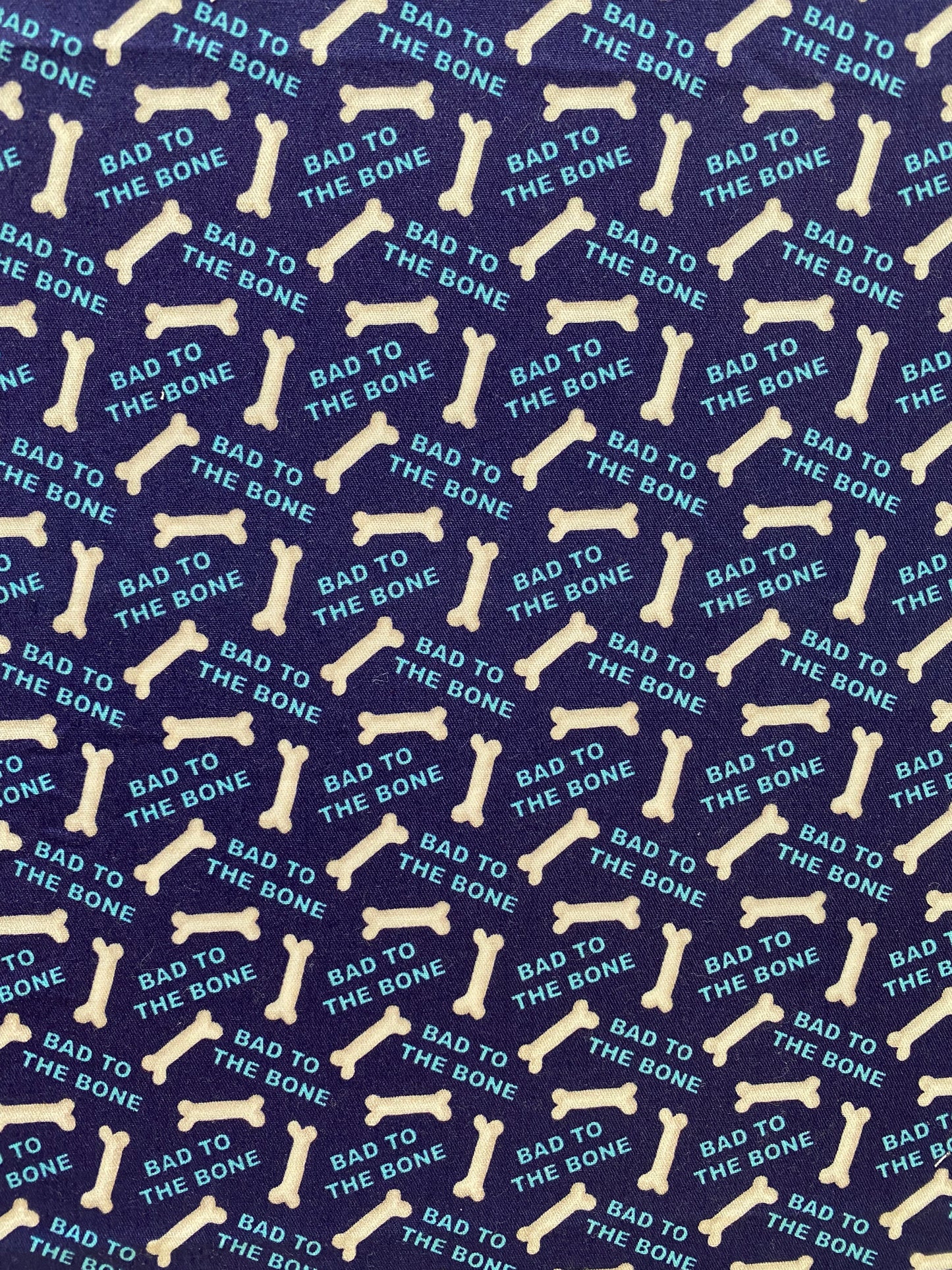 Bad to the Bone Dog Bandana