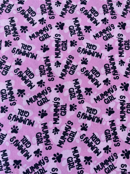 Mummy's Girl Dog Bandana