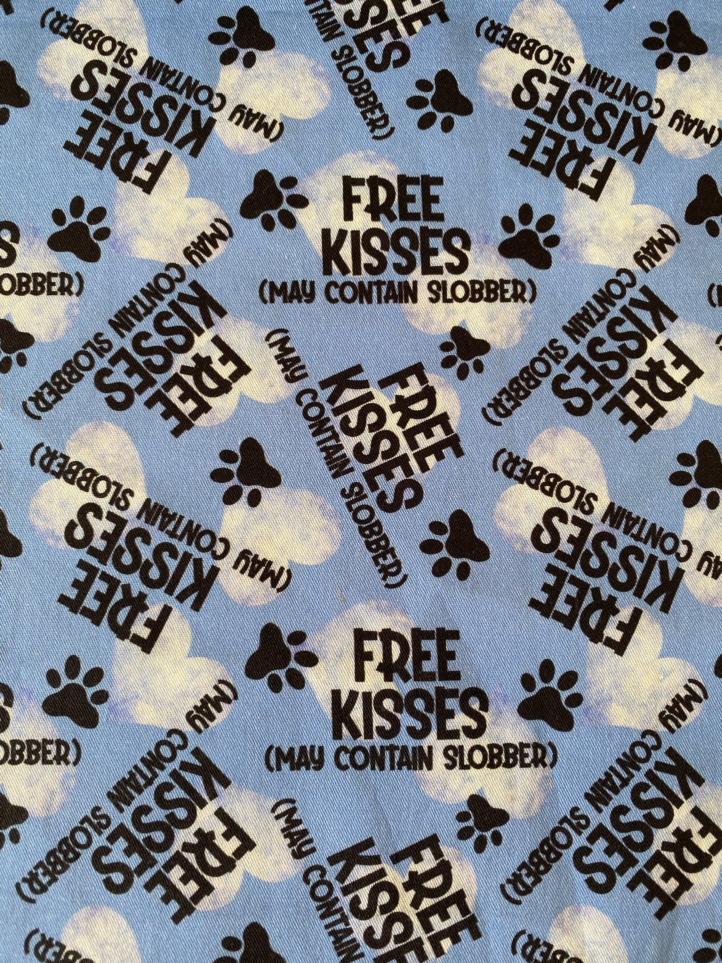 Free Kisses - Blue Bow & Bow Tie