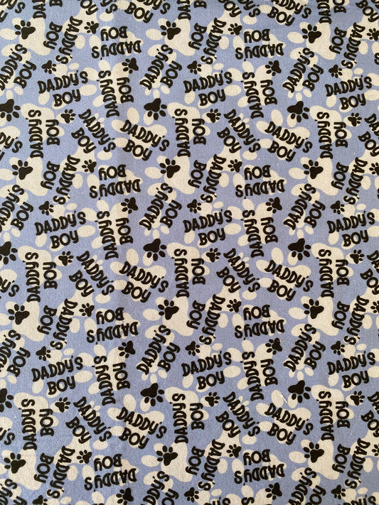 Daddy's Boy Dog Bandana