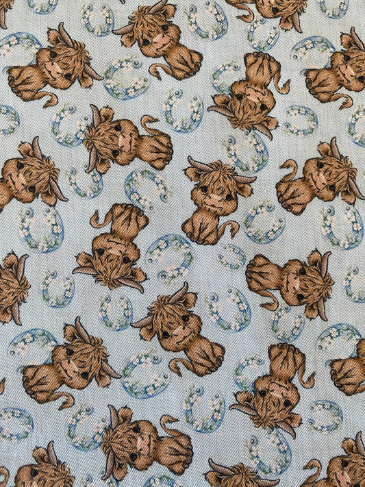 Horseshoe Highland Dog Bandana