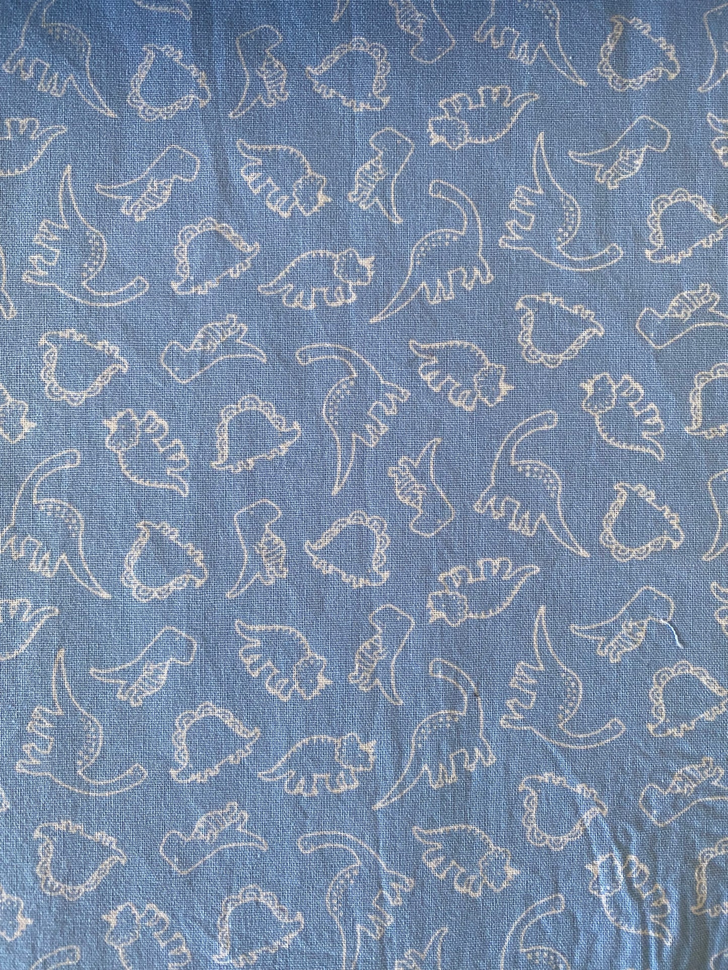 Baby Blue Dino Dog Bandana