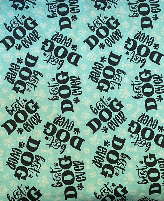 Best Dog Ever Dog Bandana