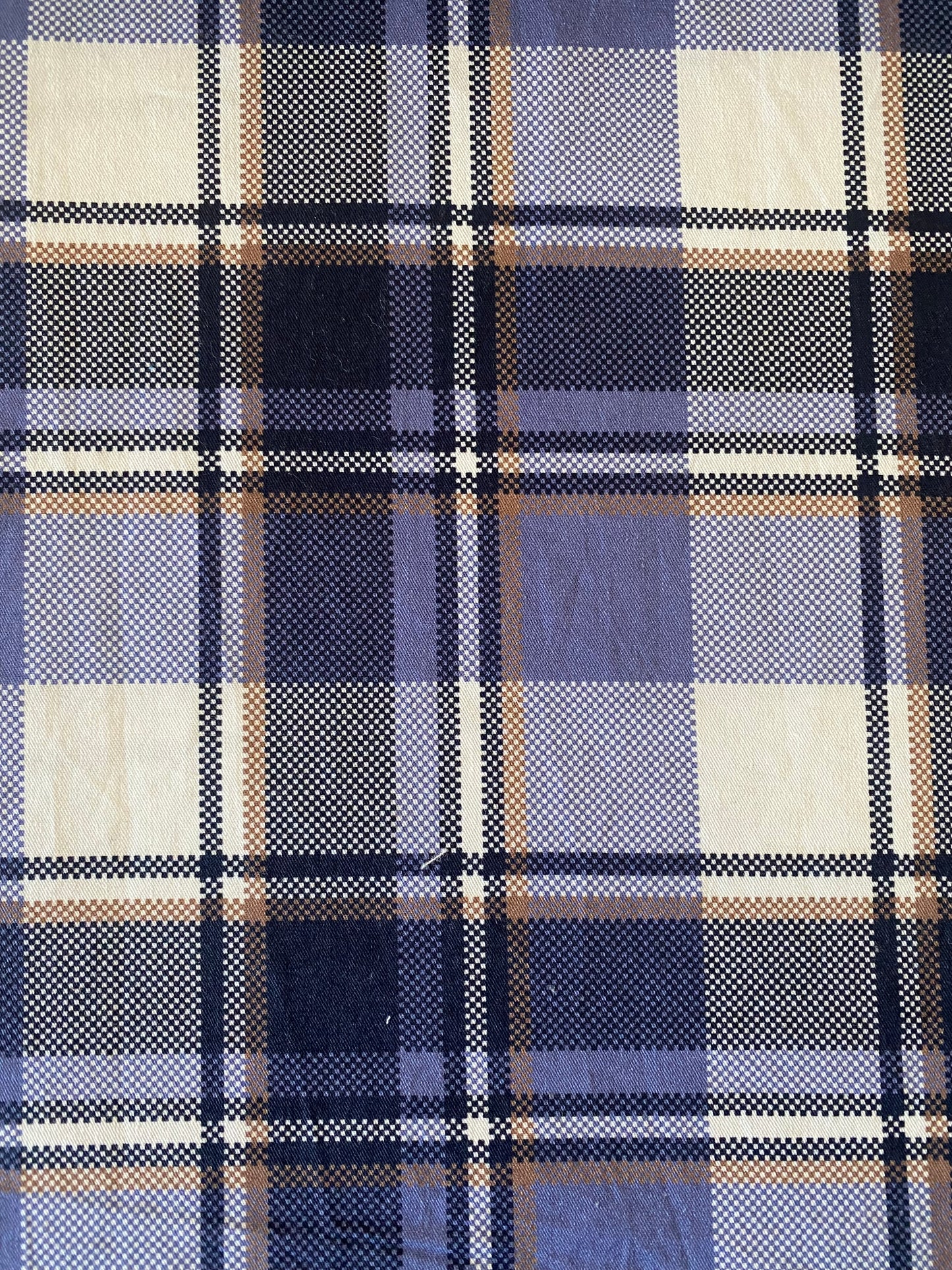 Purple Checks Dog Bandana