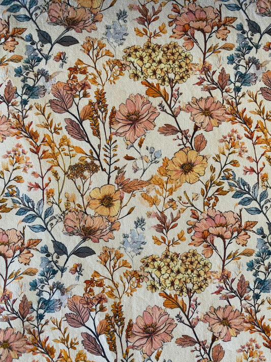 Autumn Floral Dog Bandana