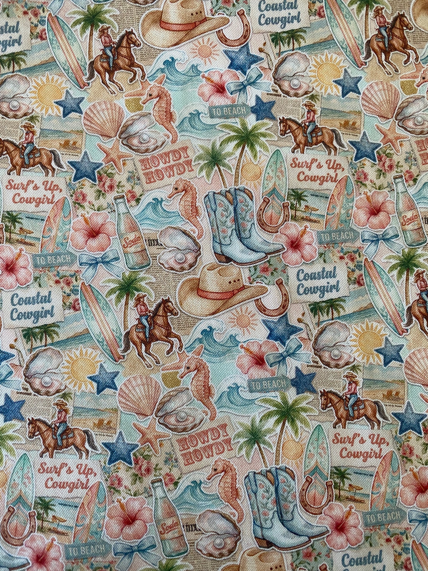 Coastal Cowgirl Dog Bandana