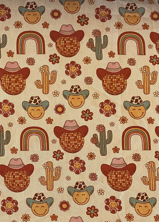 Groovy Cowboy Dog Bandana