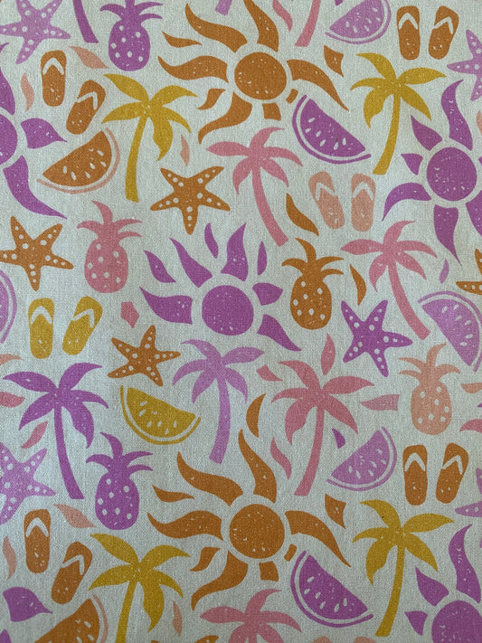 Peachy Summer Dog Bandana