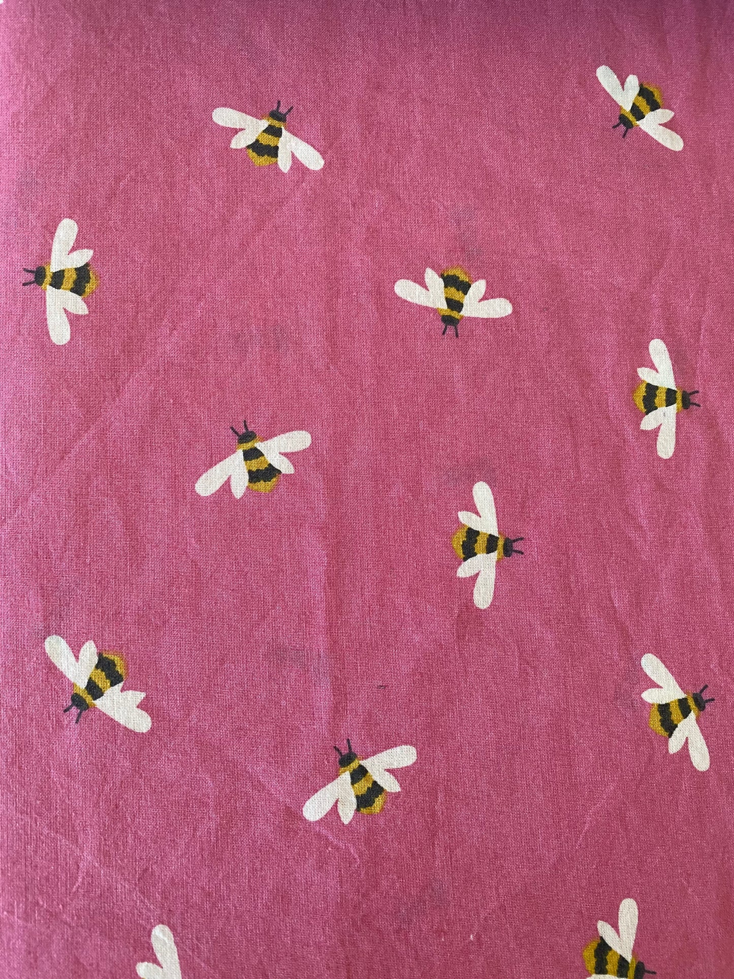 Pink Bees Bow & Bow Tie