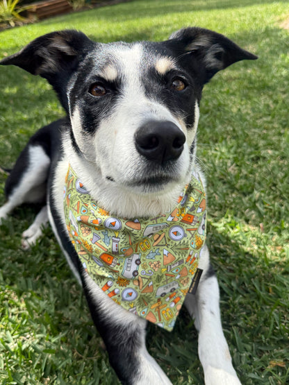 Camping is Life Dog Bandana