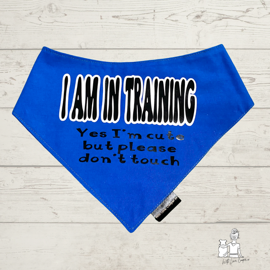 I'm in Training Dog Bandana