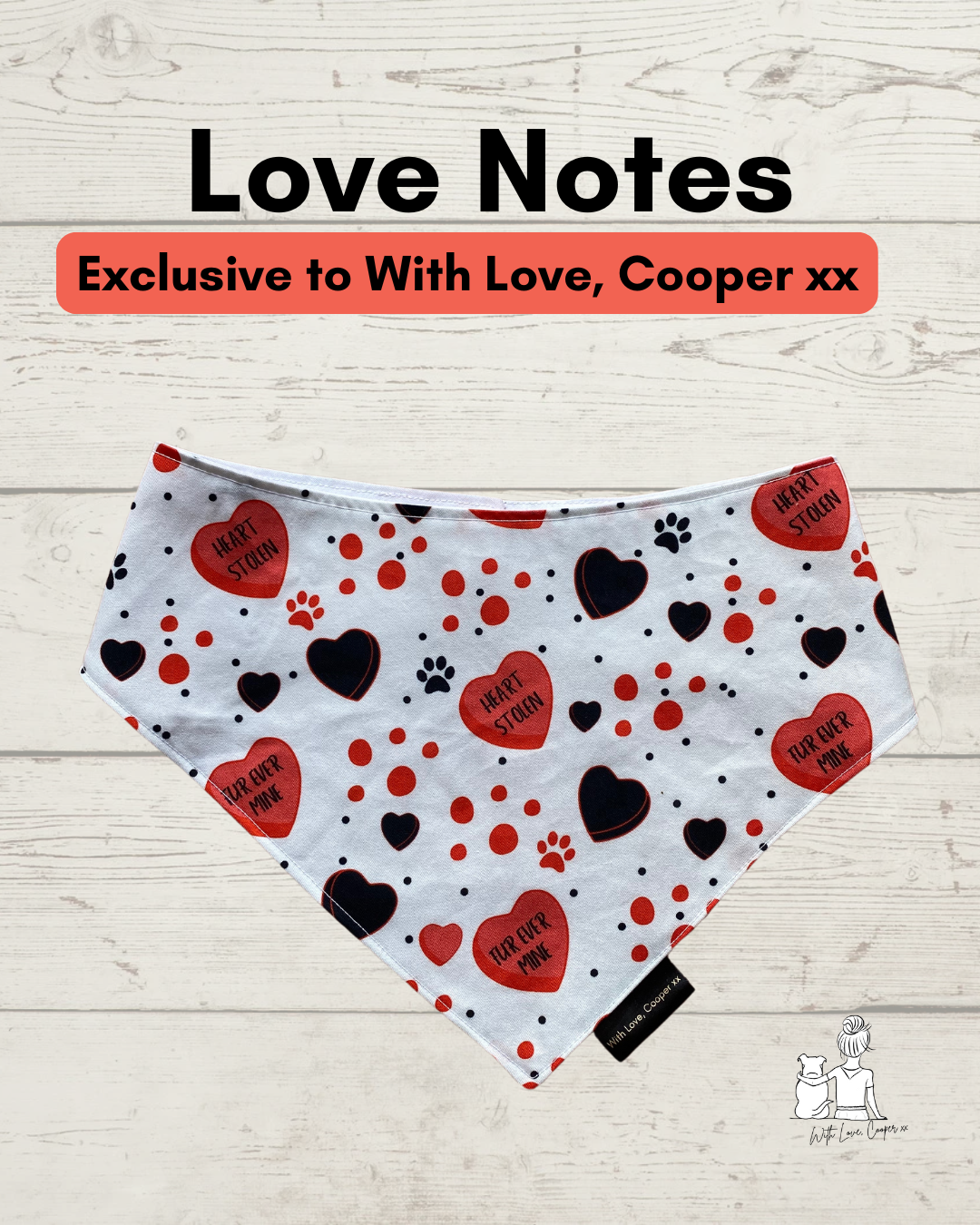 Love Note Dog Accessories