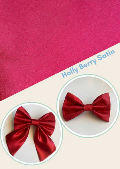 Holly Berry Satin