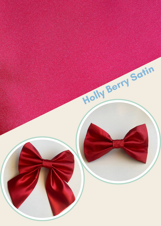 Holly Berry Satin
