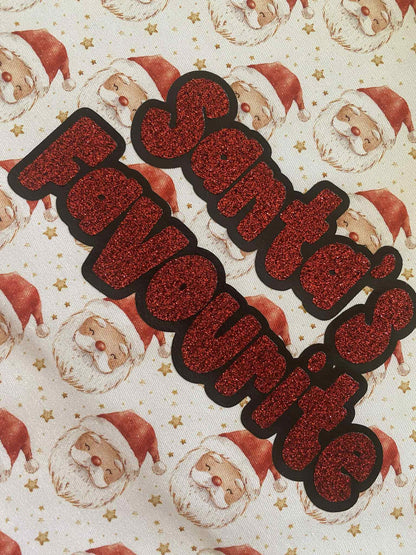 Santa's Favourite Dog Bandana