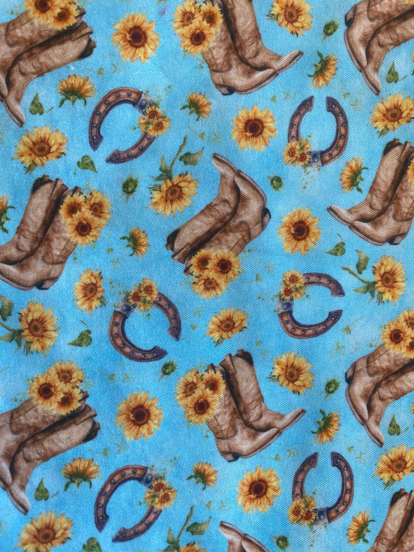 Boots n Blooms Bandana