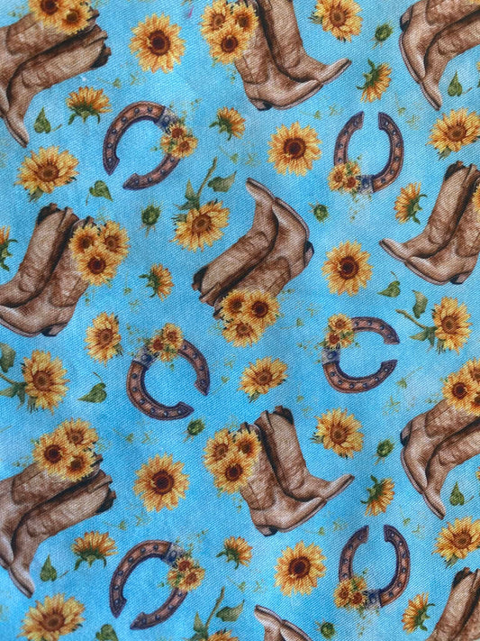 Boots n Blooms Bandana