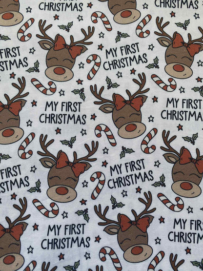 My 1st Christmas Dog Bandana