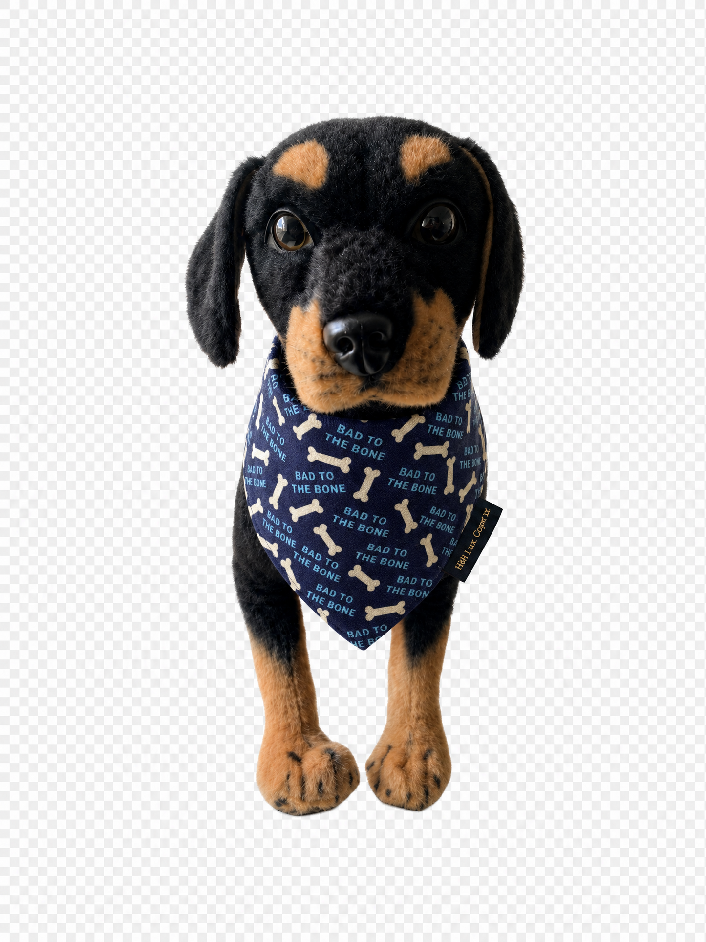 Bad to the Bone Dog Bandana