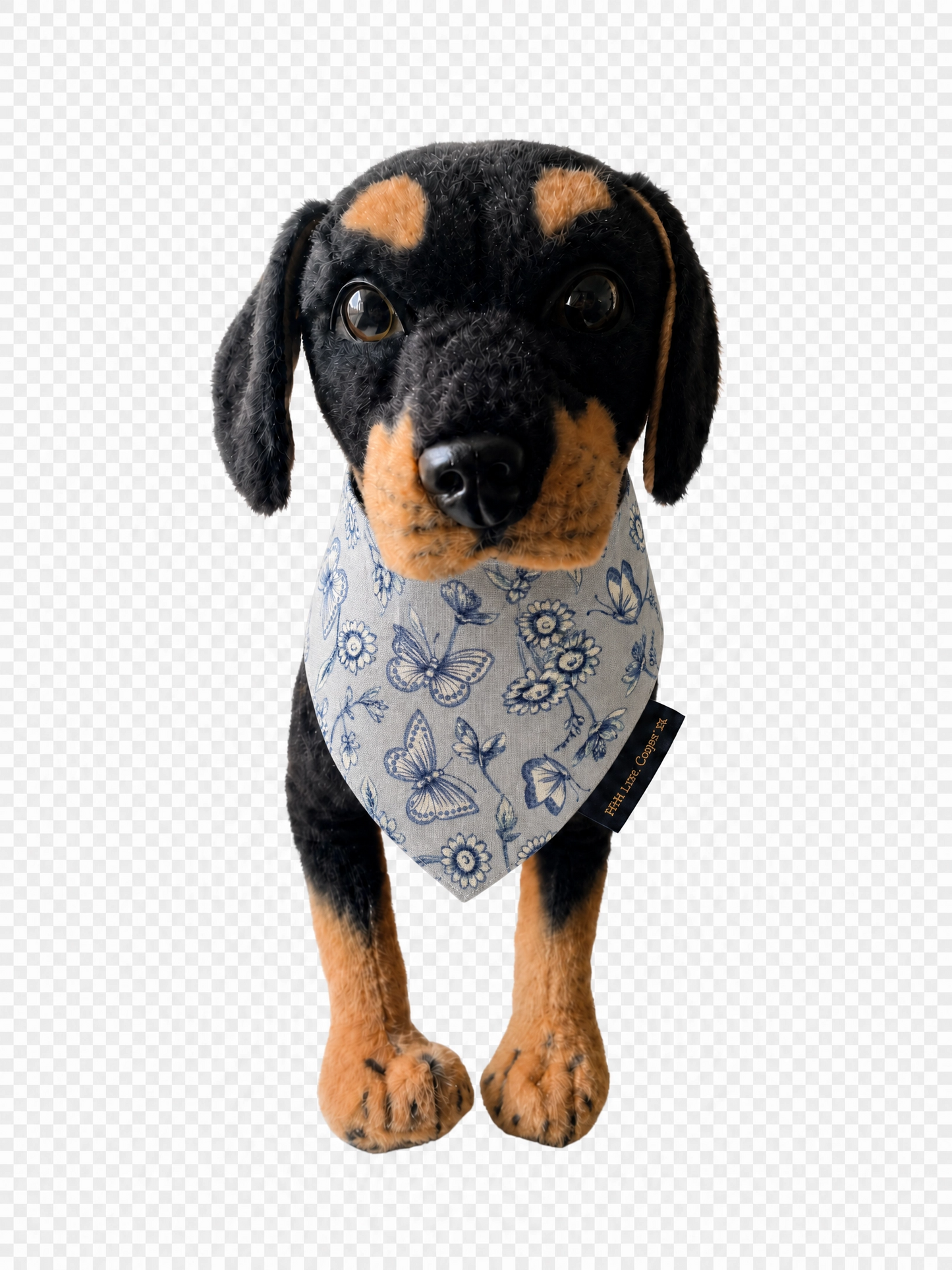Butterfly Blue Dog Bandana