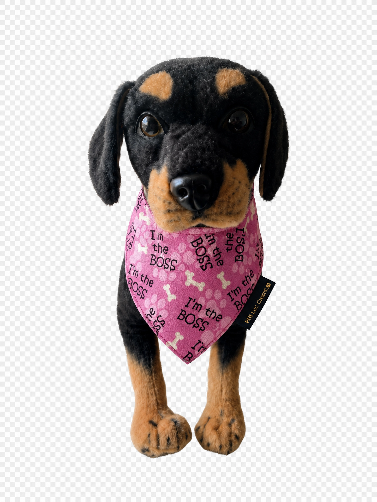 I'm the Boss - Pink Dog Bandana