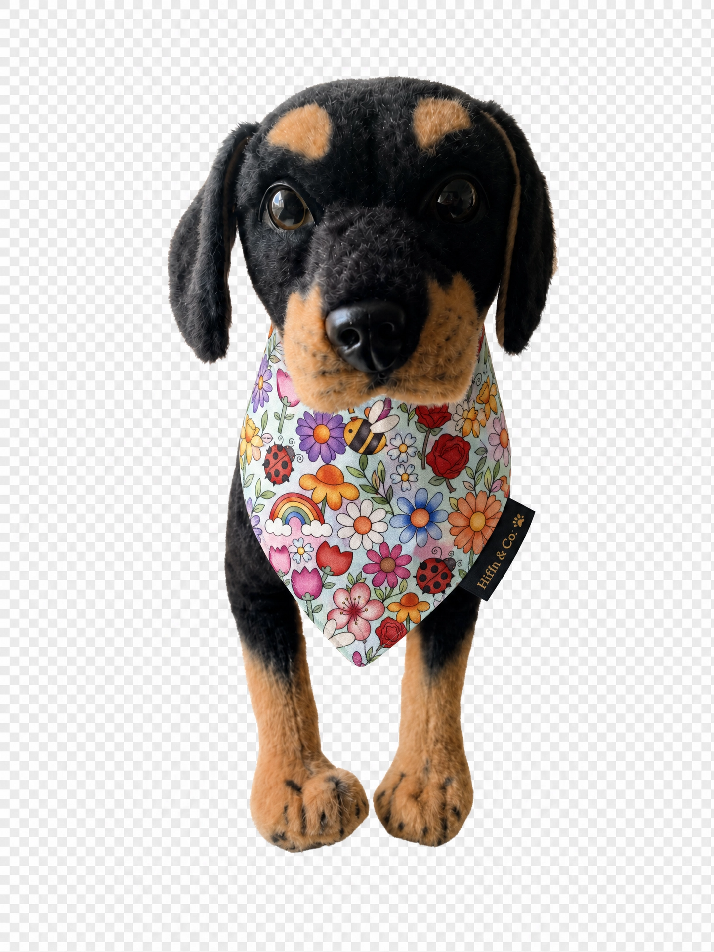 Happy Floral Dog Bandana