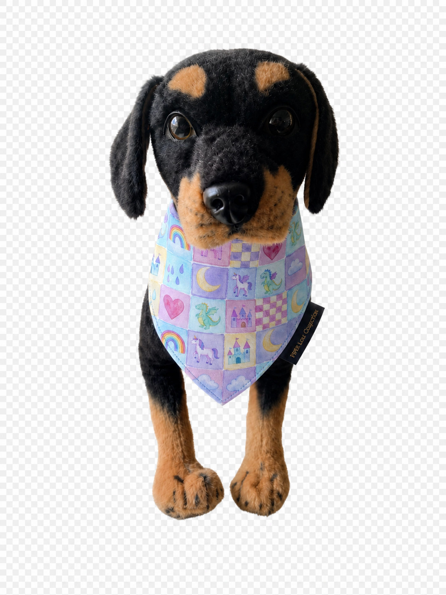 Fairytale Patchwork Dog Bandana